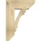 Ekena Millwork Olympic Slat Rough Sawn Bracket w/ Offset Brace, Douglas Fir, 8"W x 20"D x 28"H BKT0806X20X28OLY06RDF - alternate 3
